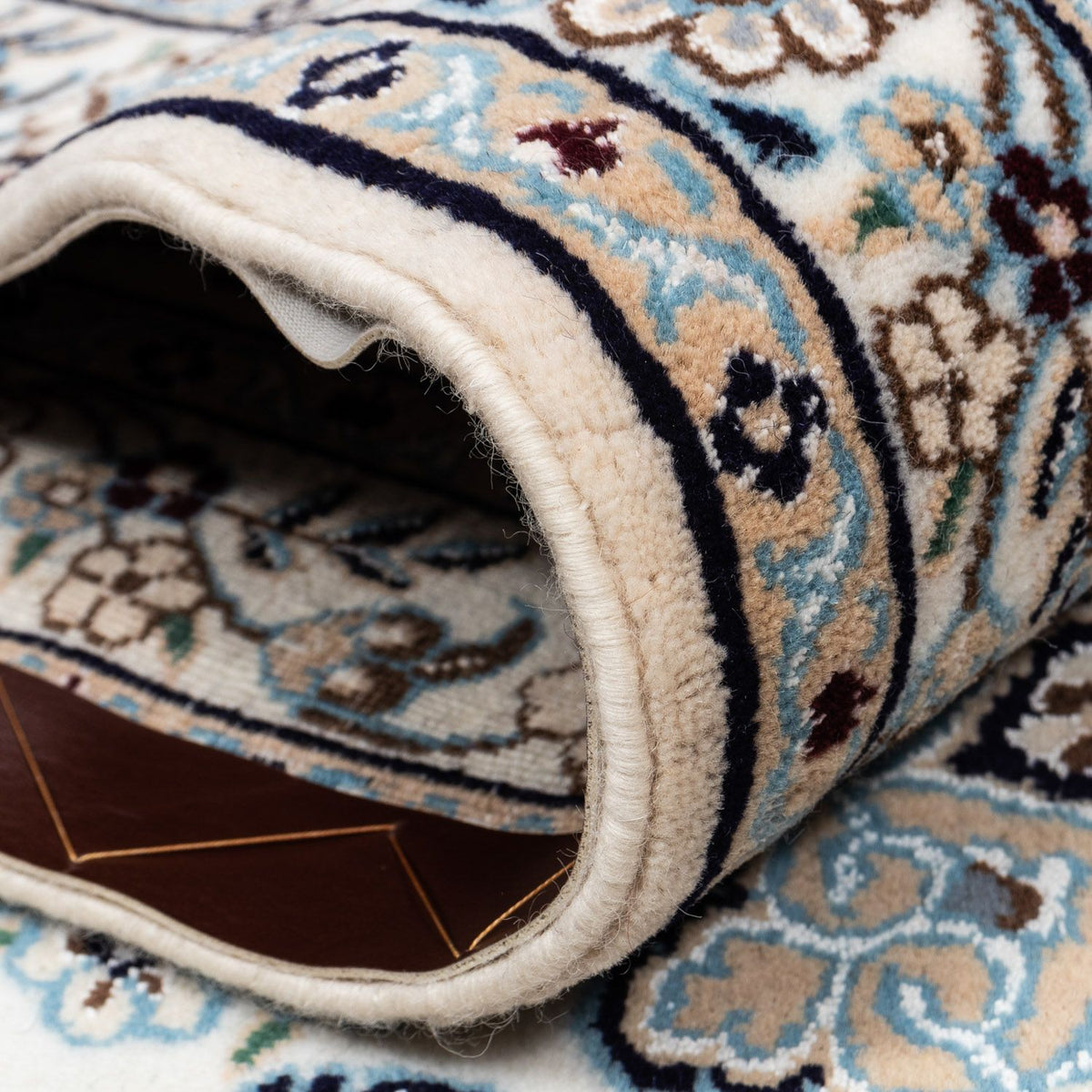 Persisk tæppe - Nain - Royal - 359 x 251 cm - beige