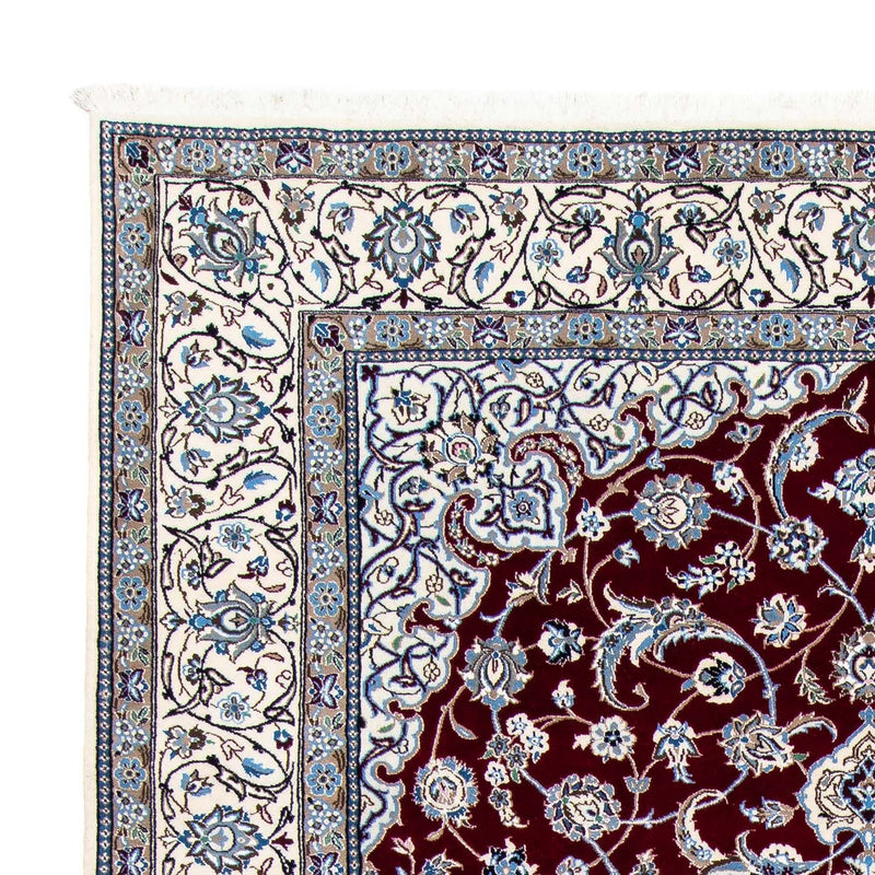 Persisk tæppe - Nain - Royal - 288 x 202 cm - mørkerød