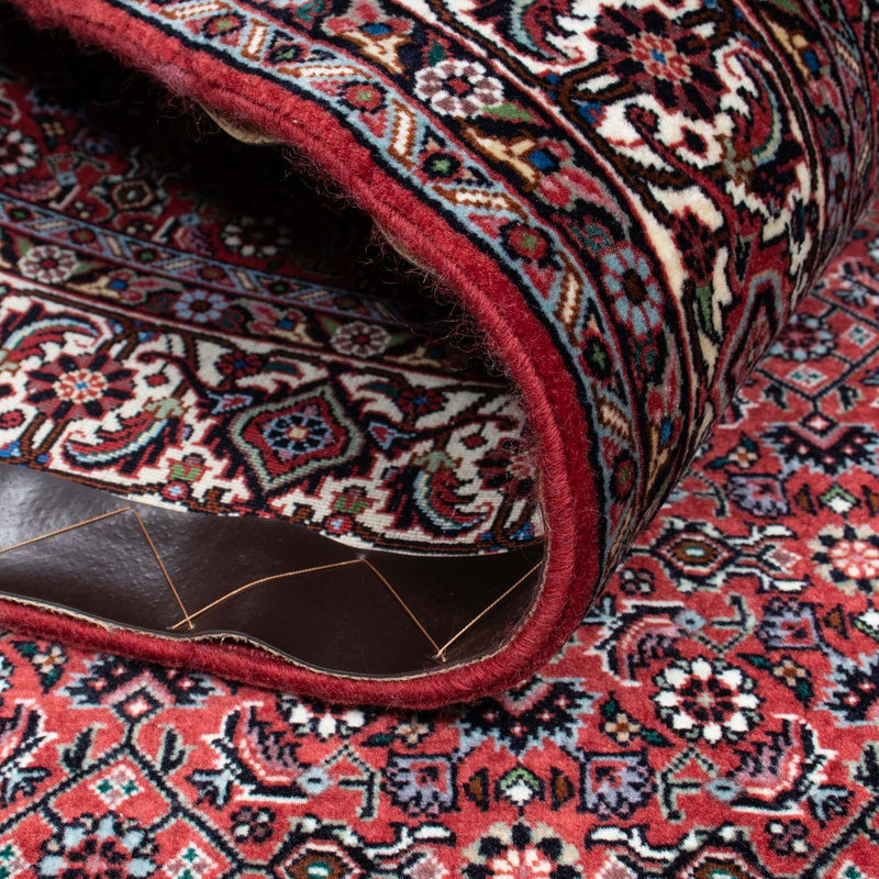 Persisk tæppe - Bijar - 202 x 132 cm - rød