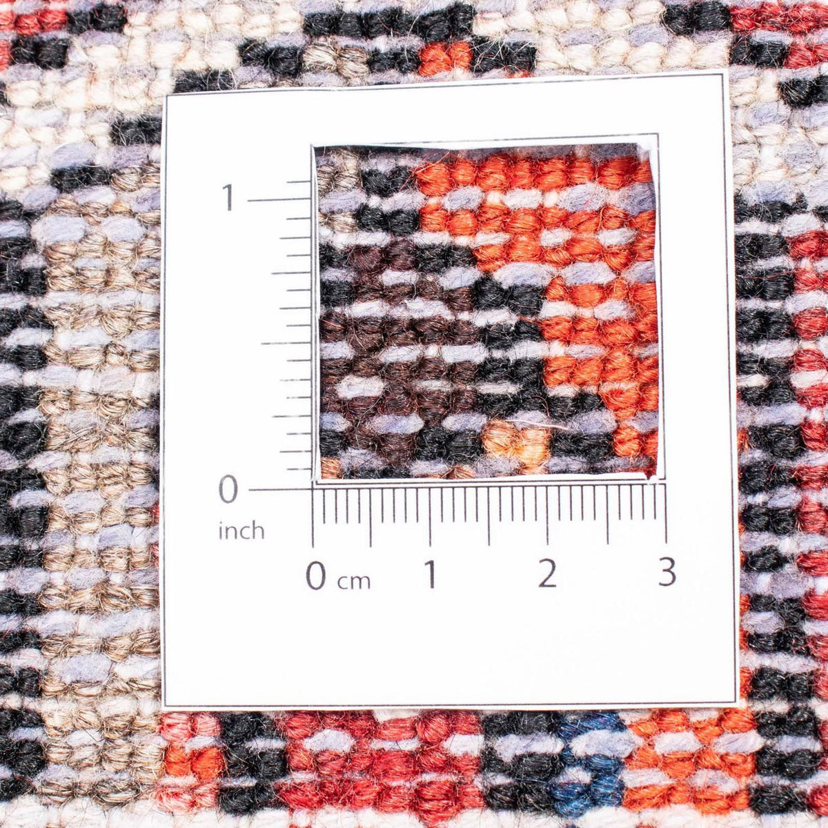 Persisk tæppe - Nomadisk - 279 x 230 cm - lysrød