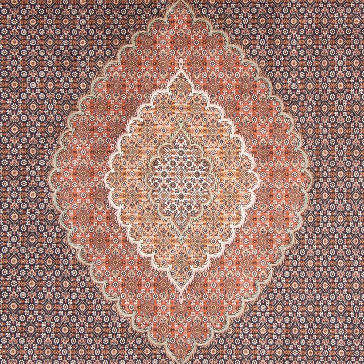 Persisk tæppe - Tabriz - 310 x 202 cm - mørkeblå