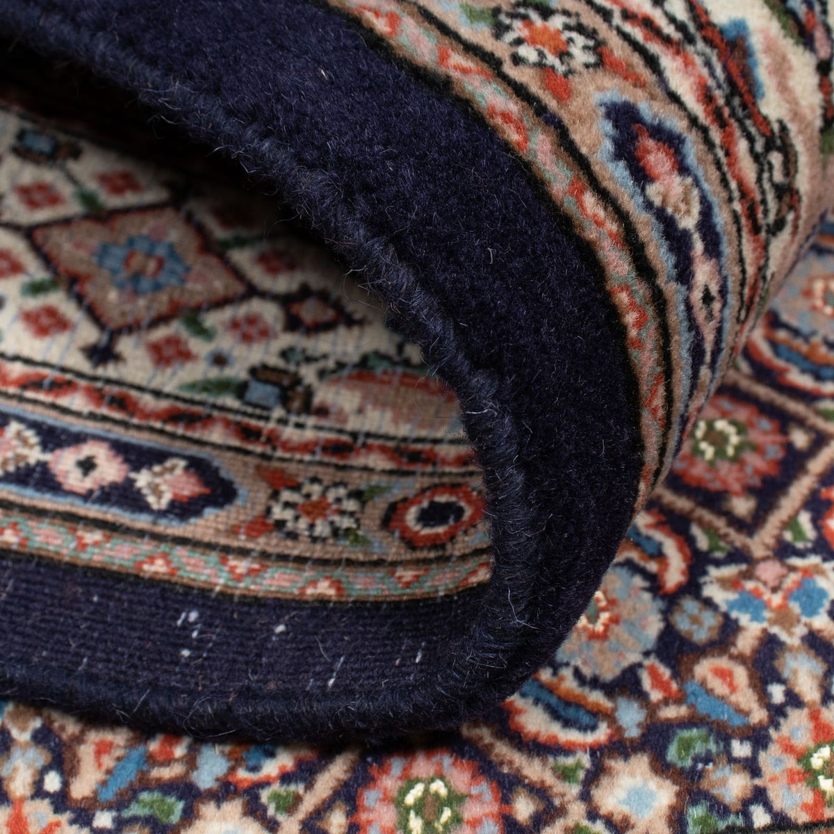 Persisk tæppe - Classic - 146 x 99 cm - mørkeblå