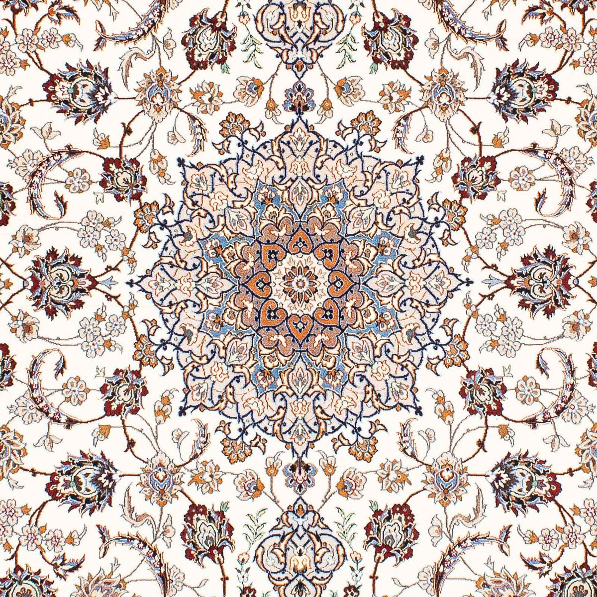 Persisk tæppe - Isfahan - Premium - 238 x 158 cm - beige
