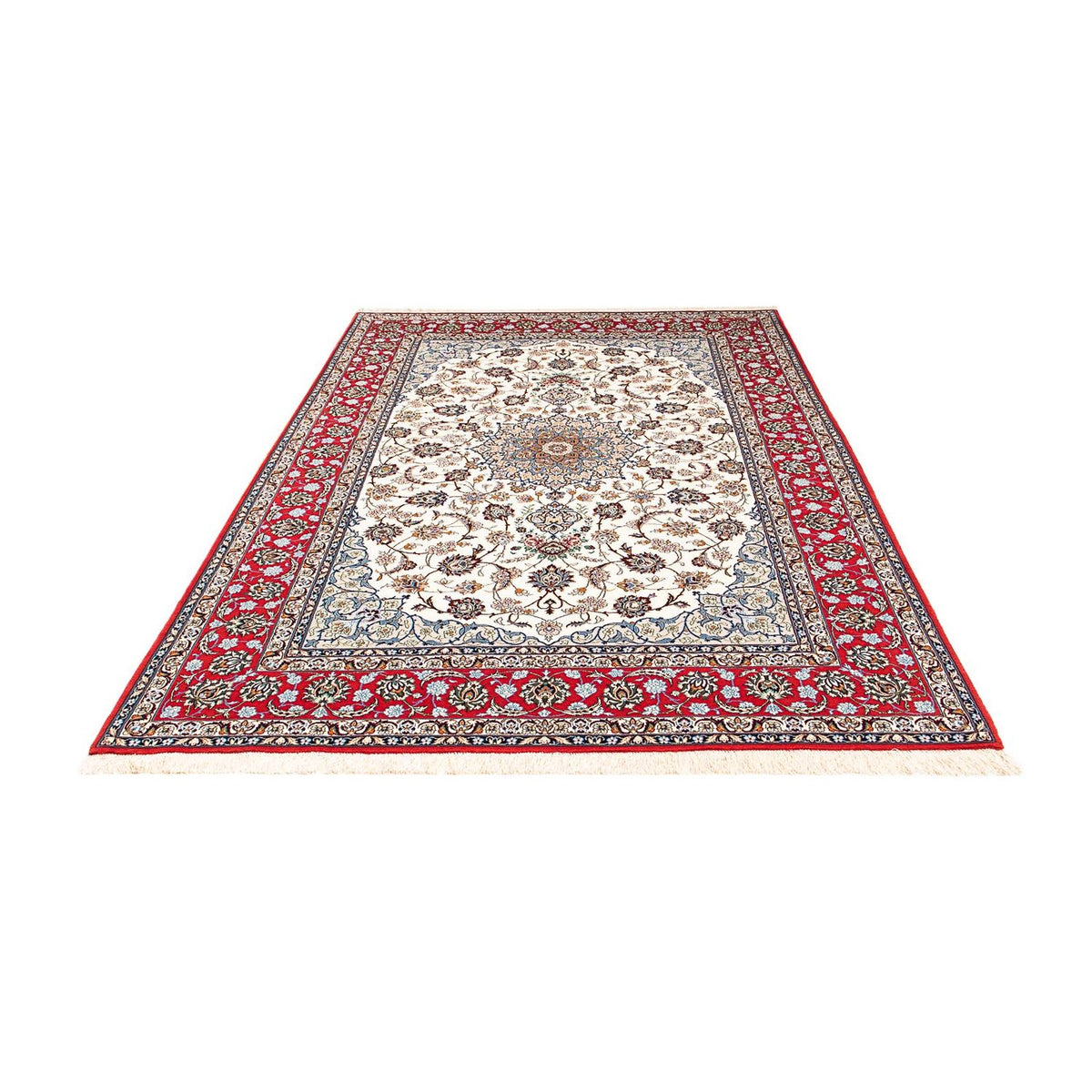 Persisk tæppe - Isfahan - Premium - 238 x 158 cm - beige