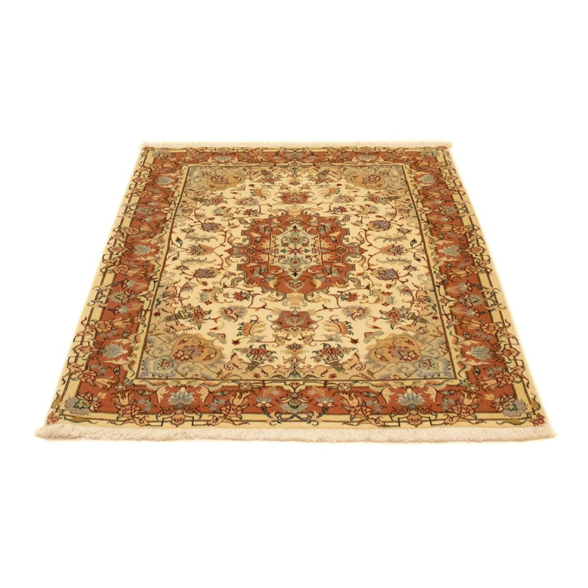 Persisk tæppe - Tabriz - Royal - 150 x 100 cm - beige