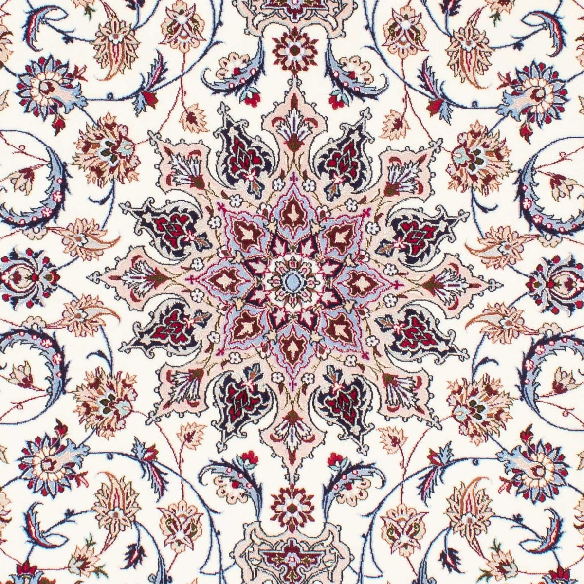 Persisk tæppe - Isfahan - Premium - 243 x 162 cm - beige