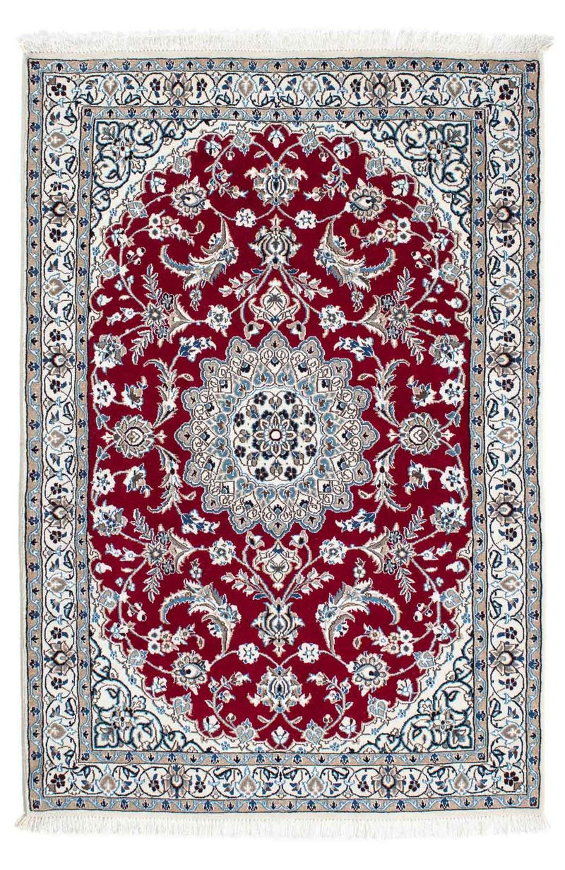 Persisk tæppe - Nain - Royal - 171 x 112 cm - mørkerød