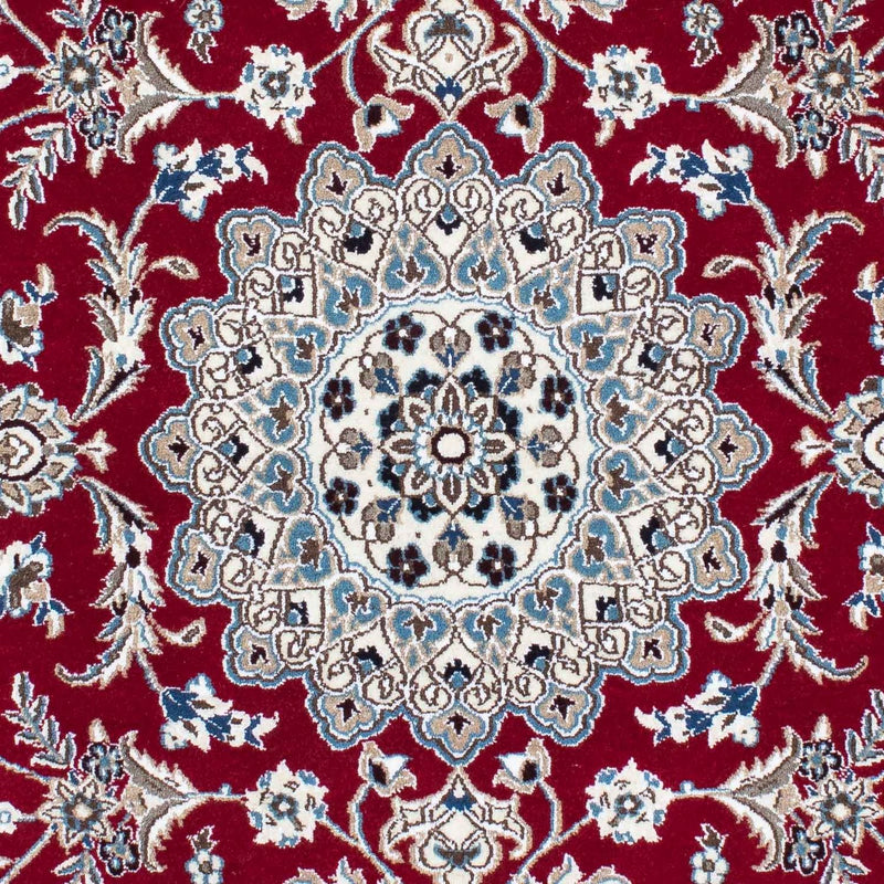Persisk tæppe - Nain - Royal - 171 x 112 cm - mørkerød