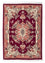 Persisk tæppe - Tabriz - Royal - 85 x 61 cm - mørkerød