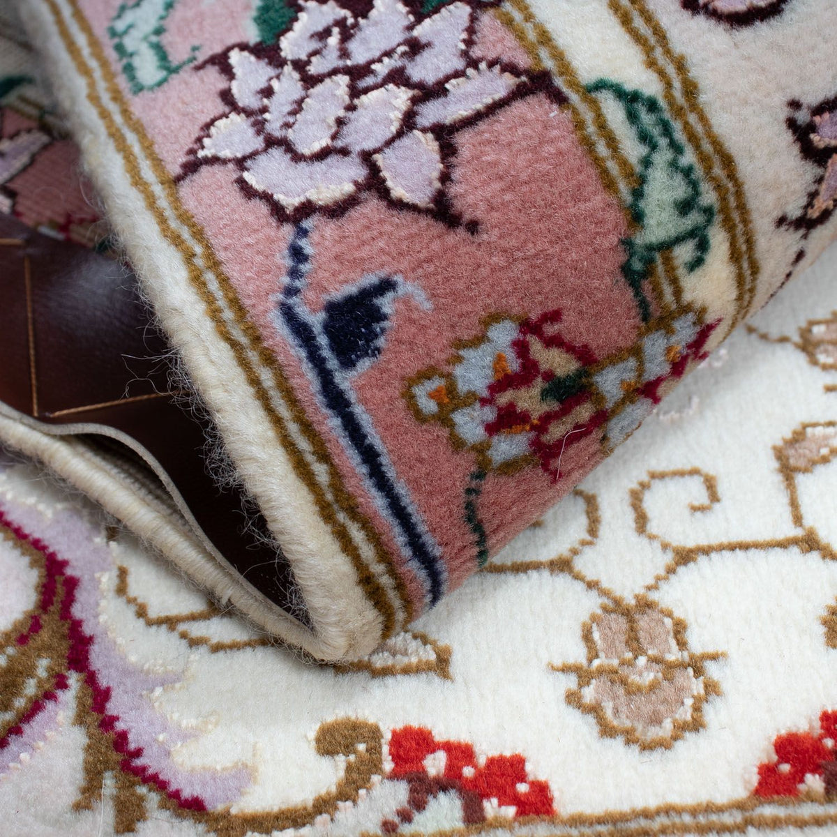 Persisk tæppe - Tabriz - Royal - 94 x 61 cm - beige