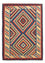 Kelim-tæppe - orientalsk - 217 x 153 cm - flerfarvet
