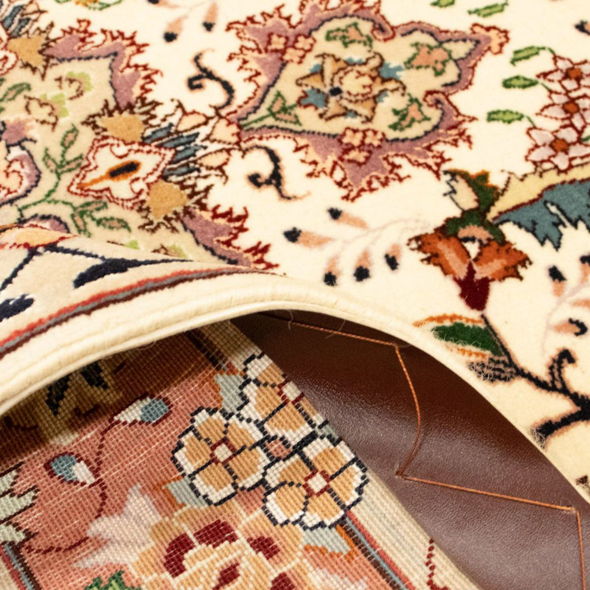 Persisk tæppe - Tabriz - Royal - 154 x 103 cm - beige