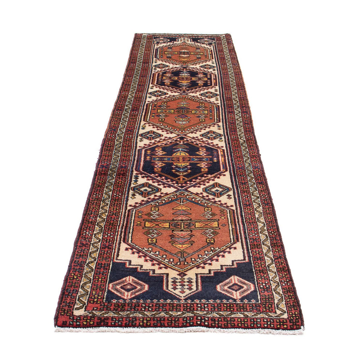 Løber Persisk tæppe - Nomadisk - 292 x 73 cm - beige