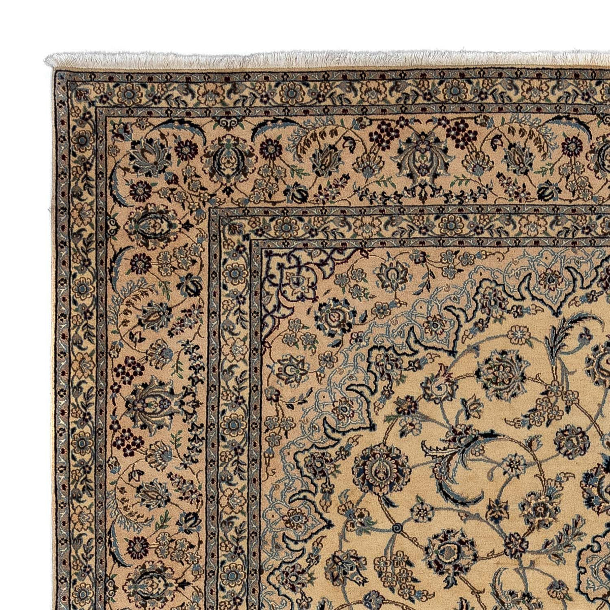 Persisk tæppe - Nain - Royal - 346 x 249 cm - beige