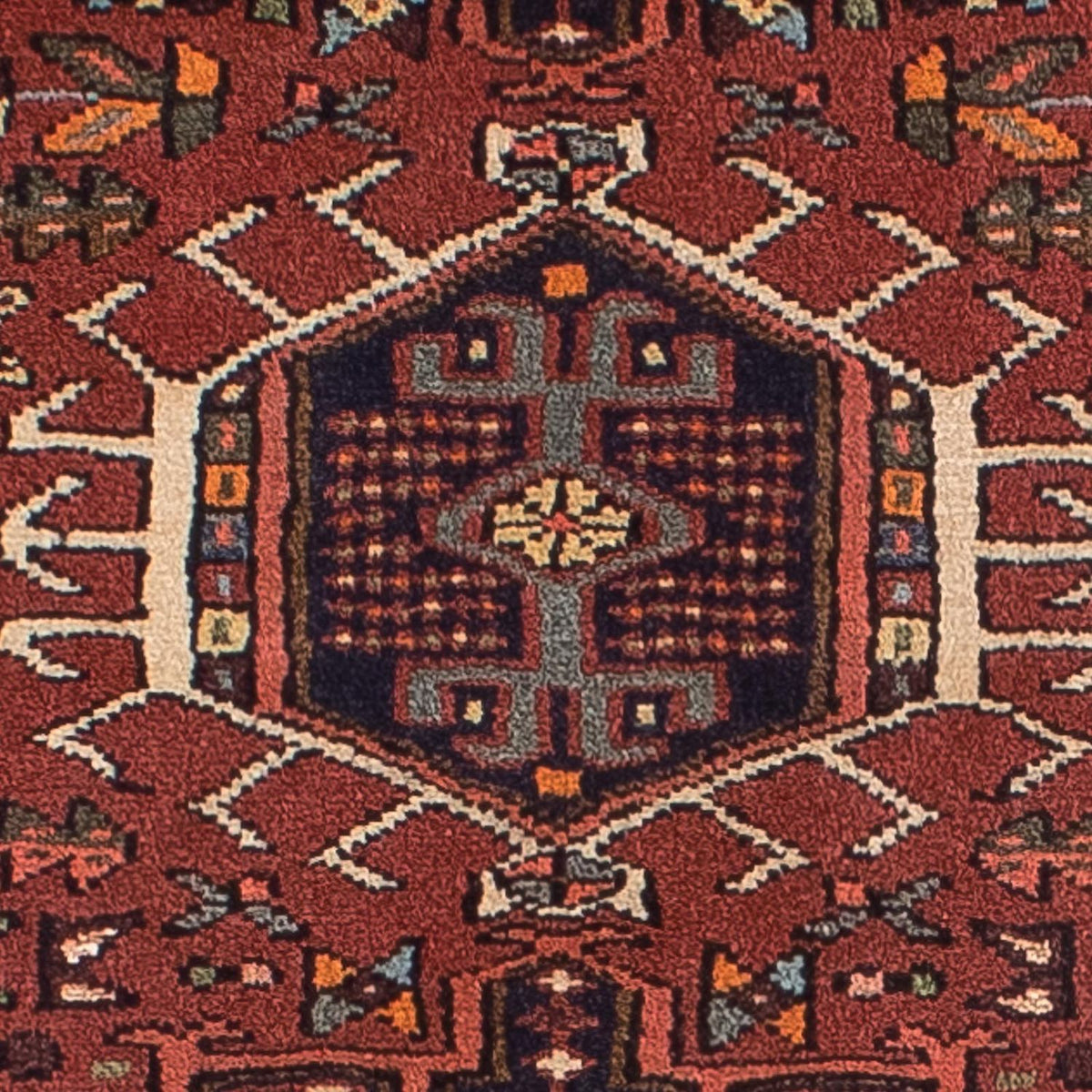 Løber Persisk tæppe - Nomadisk - 297 x 79 cm - mørkerød