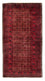 Løber Baluch-tæppe - 216 x 107 cm - mørkerød