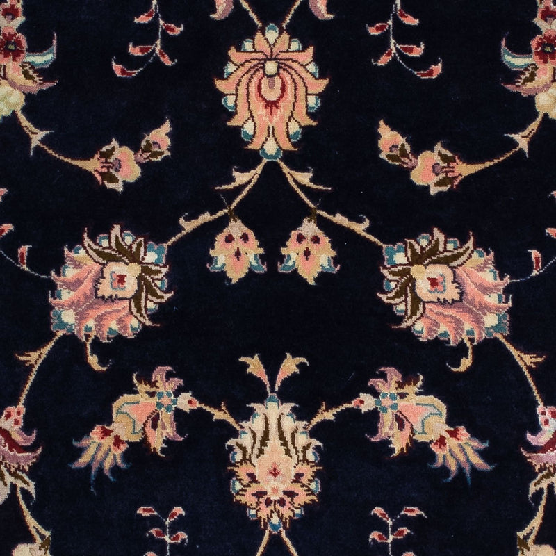 Løber Persisk tæppe - Tabriz - Royal - 200 x 74 cm - mørkeblå
