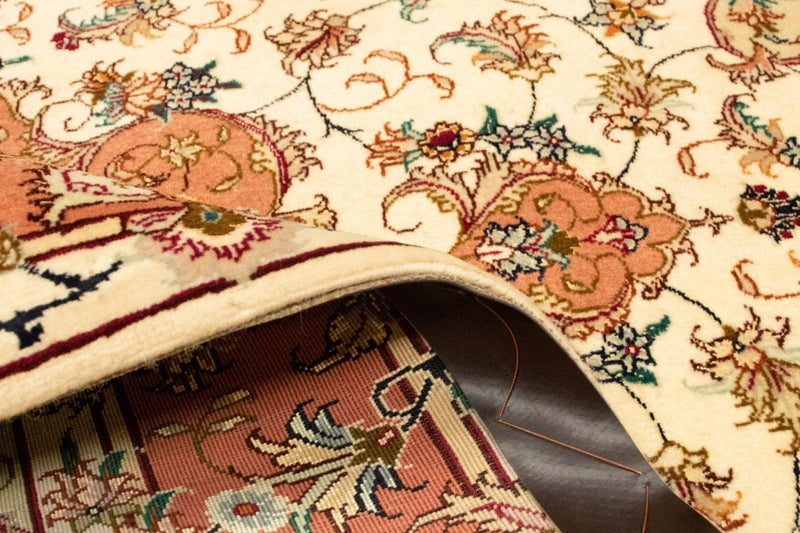 Persisk tæppe - Tabriz - Royal - 143 x 103 cm - beige