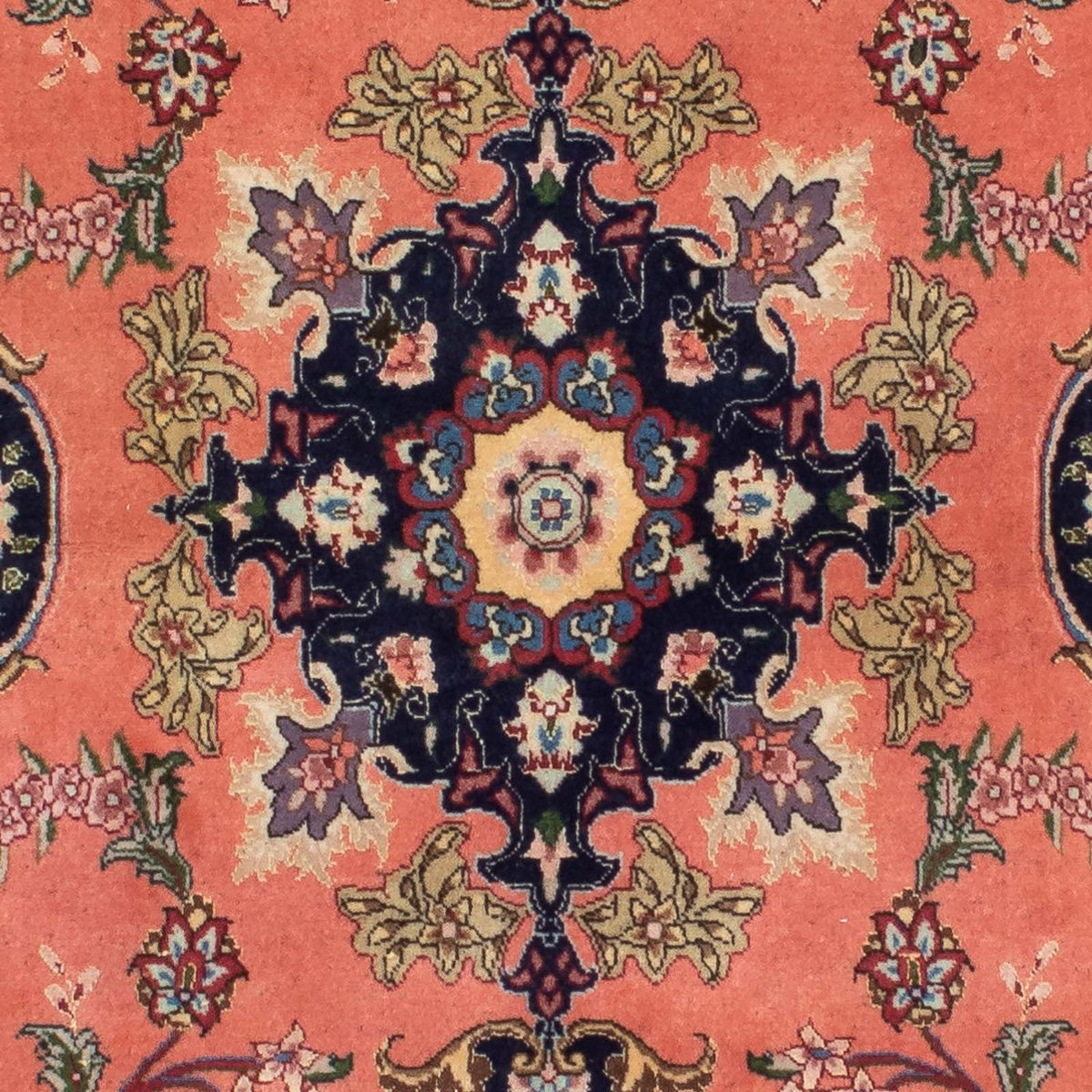 Løber Persisk tæppe - Tabriz - Royal - 206 x 82 cm - rust