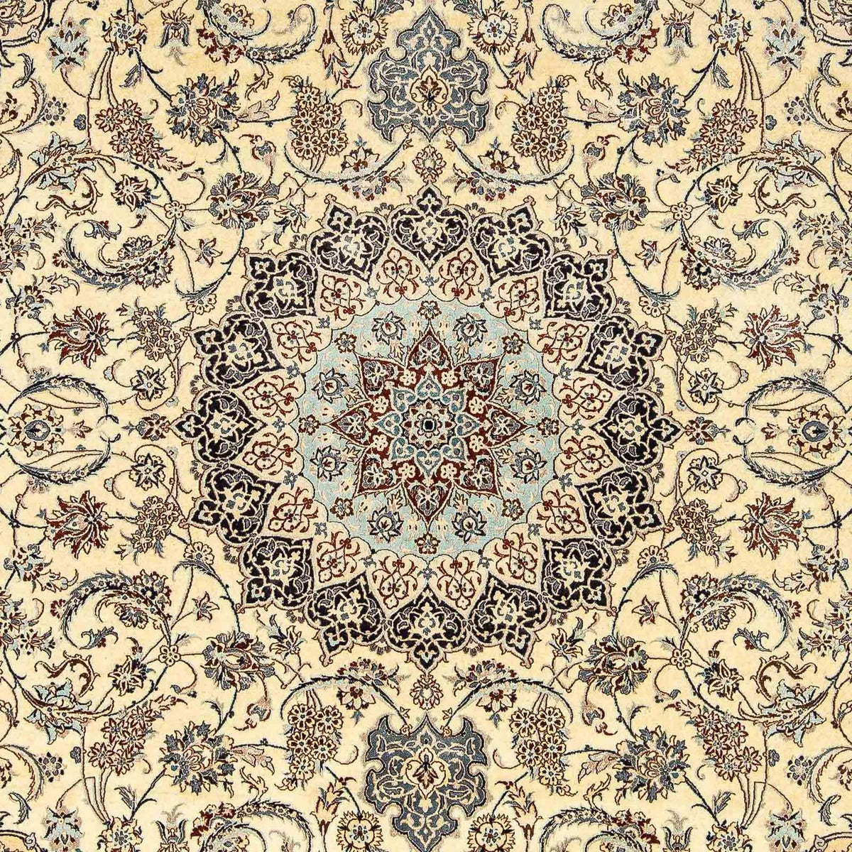 Persisk tæppe - Nain - Premium - 310 x 213 cm - beige