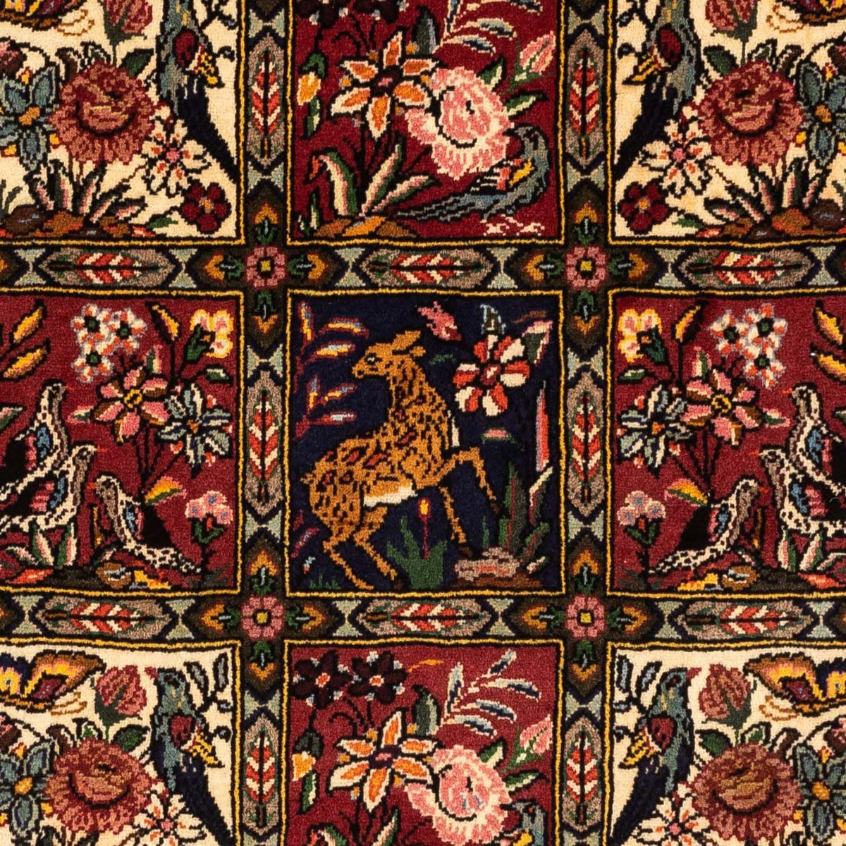 Persisk tæppe - Nomadisk - 150 x 100 cm - flerfarvet