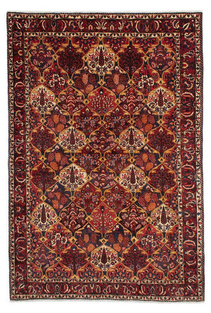 Persisk tæppe - Nomadisk - 305 x 211 cm - rød