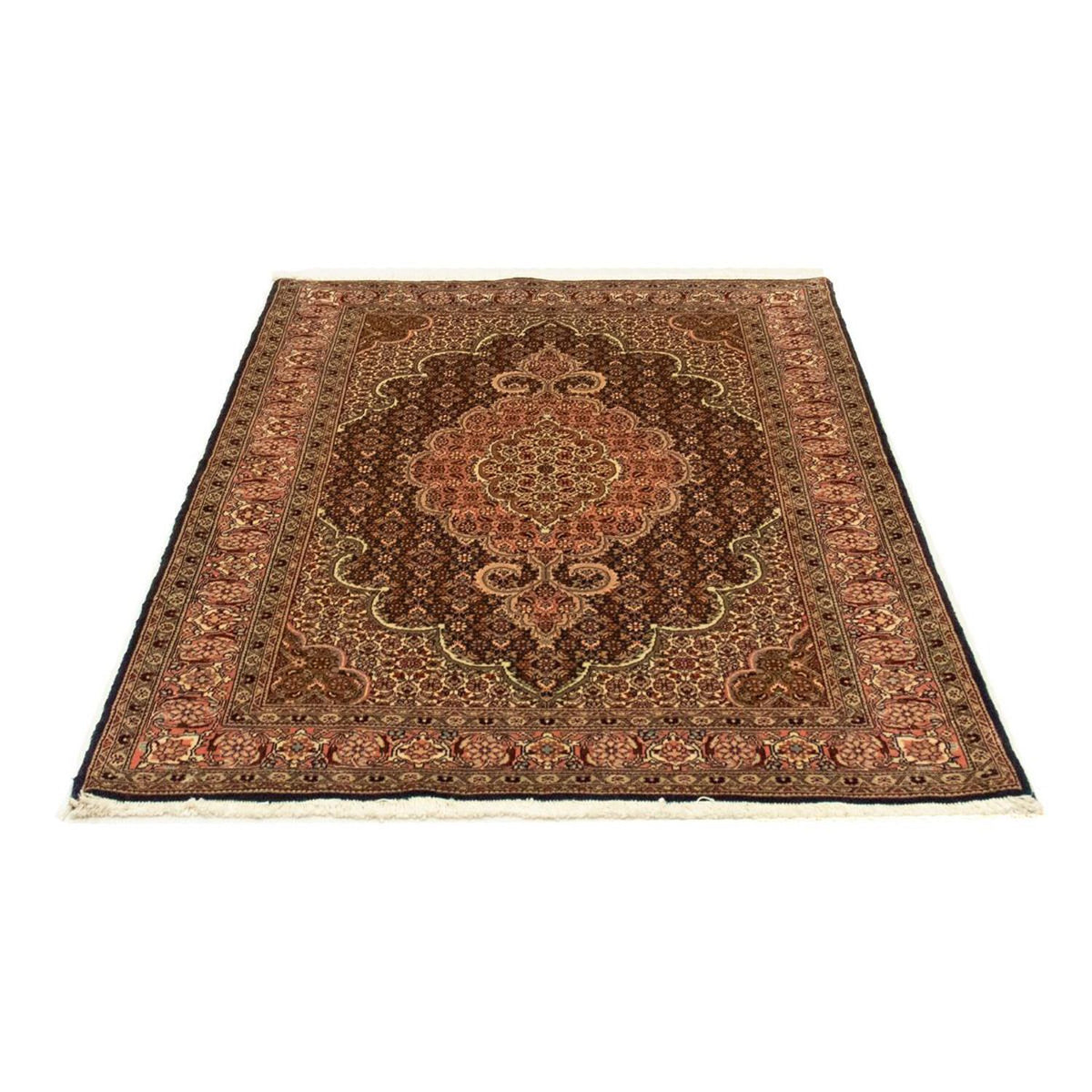 Persisk tæppe - Tabriz - Royal - 148 x 103 cm - mørkeblå