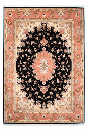 Persisk tæppe - Tabriz - Royal - 238 x 170 cm - mørkeblå