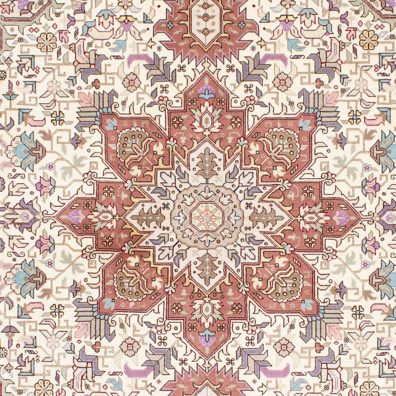 Persisk tæppe - Tabriz - Royal - 205 x 150 cm - beige