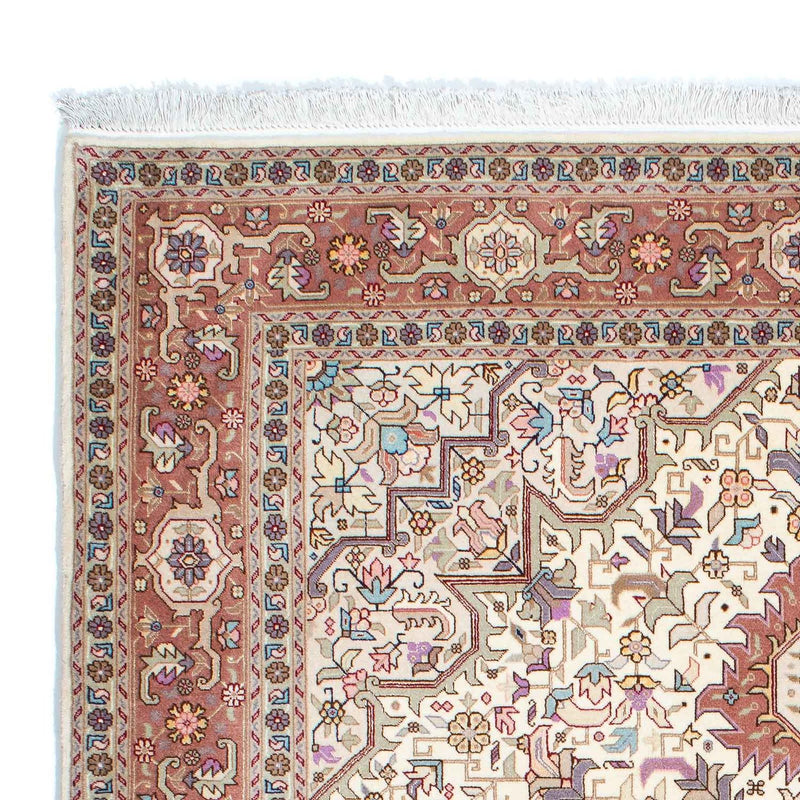 Persisk tæppe - Tabriz - Royal - 205 x 150 cm - beige