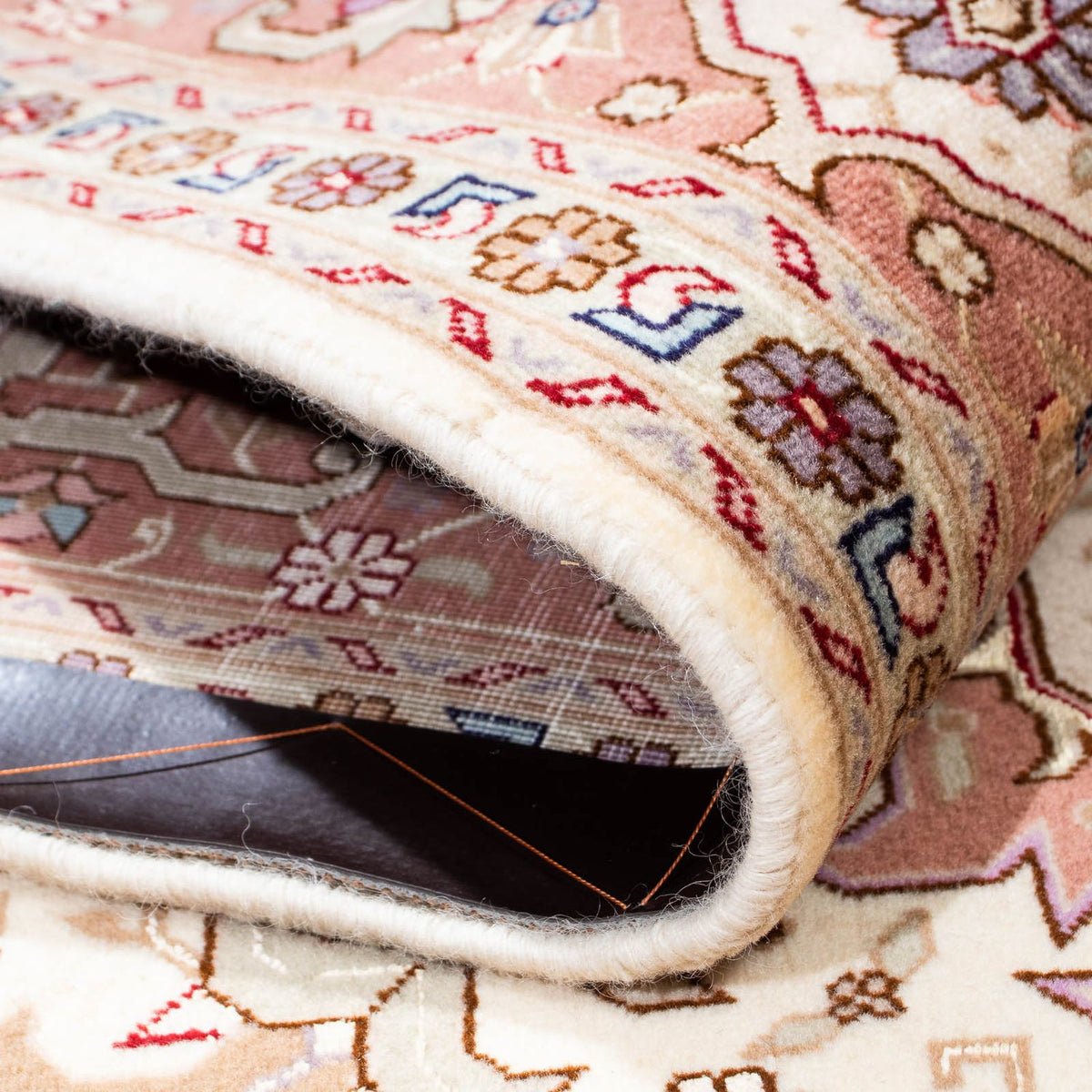 Persisk tæppe - Tabriz - Royal - 205 x 150 cm - beige