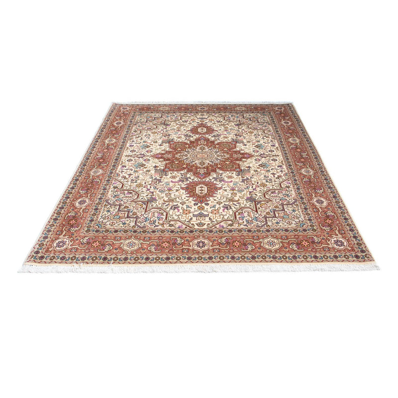Persisk tæppe - Tabriz - Royal - 205 x 150 cm - beige
