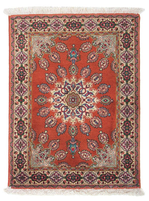 Persisk tæppe - Tabriz - 84 x 61 cm - rust