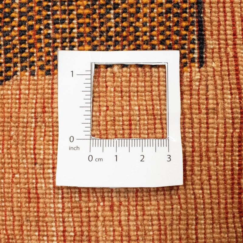 Gabbeh Tæppe - Loribaft Persisk - 231 x 173 cm - guld