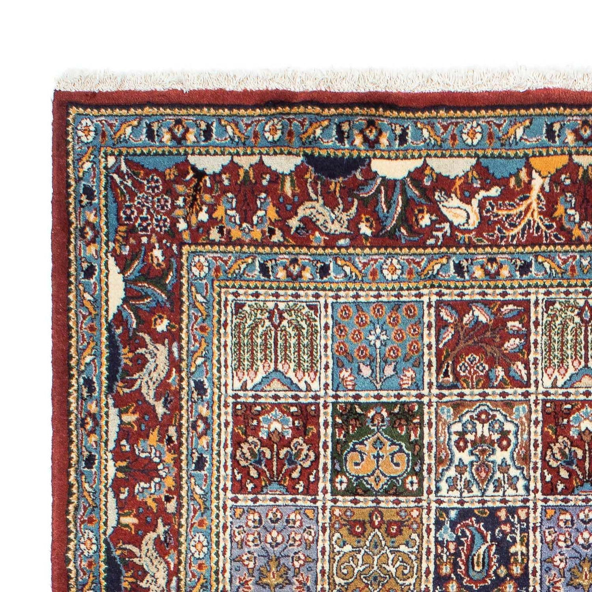 Persisk tæppe - Classic - 190 x 145 cm - mørkerød