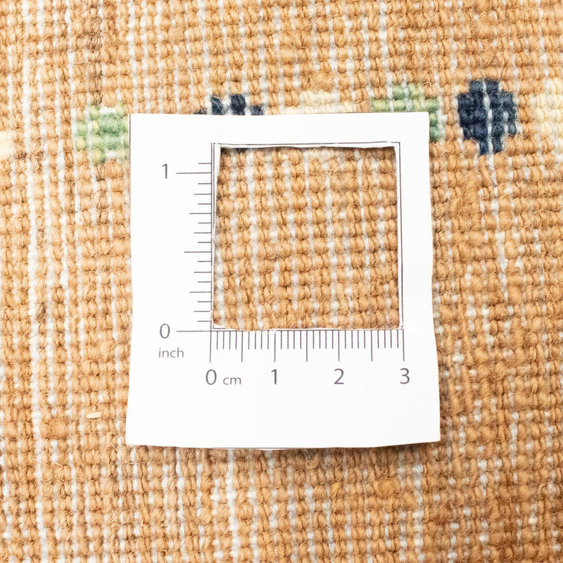 Gabbeh Tæppe - Loribaft Persisk - 243 x 170 cm - beige