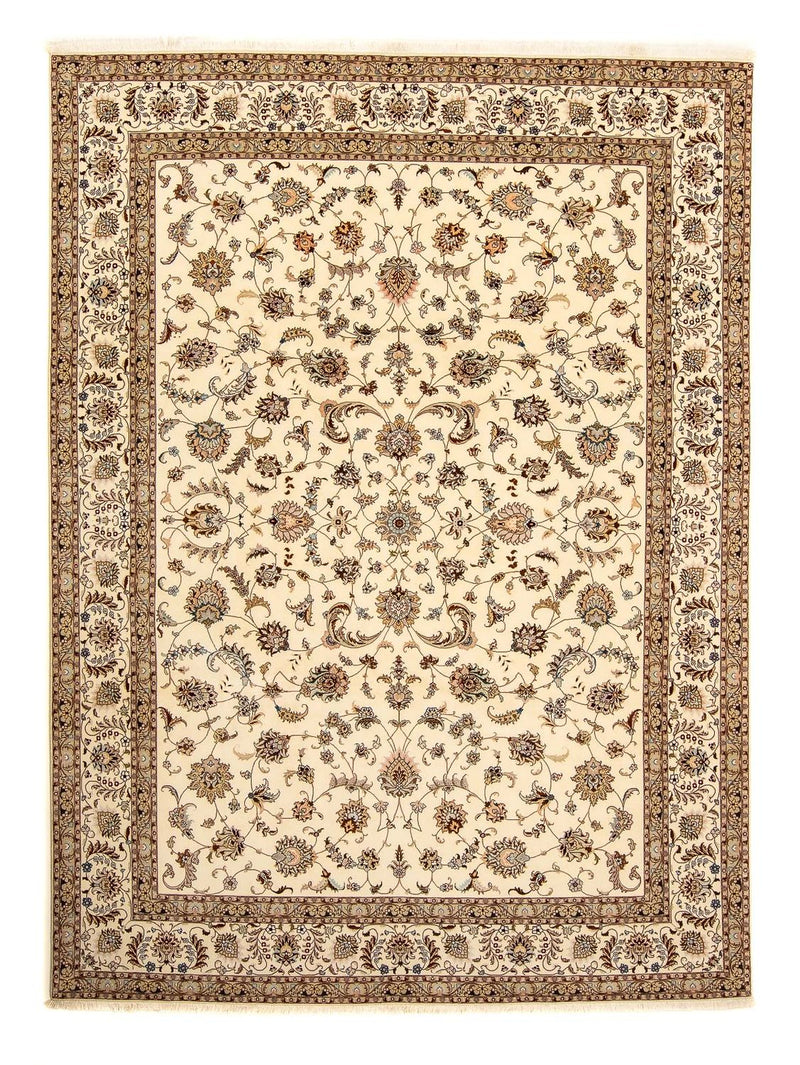 Persisk tæppe - Tabriz - Royal - 357 x 247 cm - beige