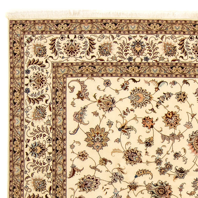 Persisk tæppe - Tabriz - Royal - 357 x 247 cm - beige