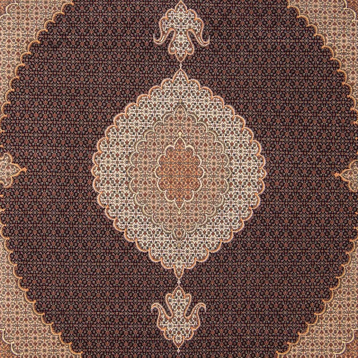 Persisk tæppe - Tabriz - 292 x 254 cm - flerfarvet