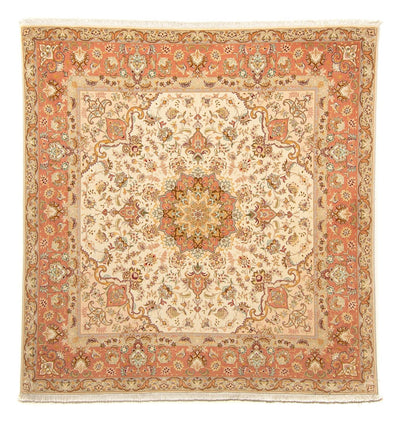 Tabriz - 50 Raj Tæppe 205x212cm - Persisk tæppe