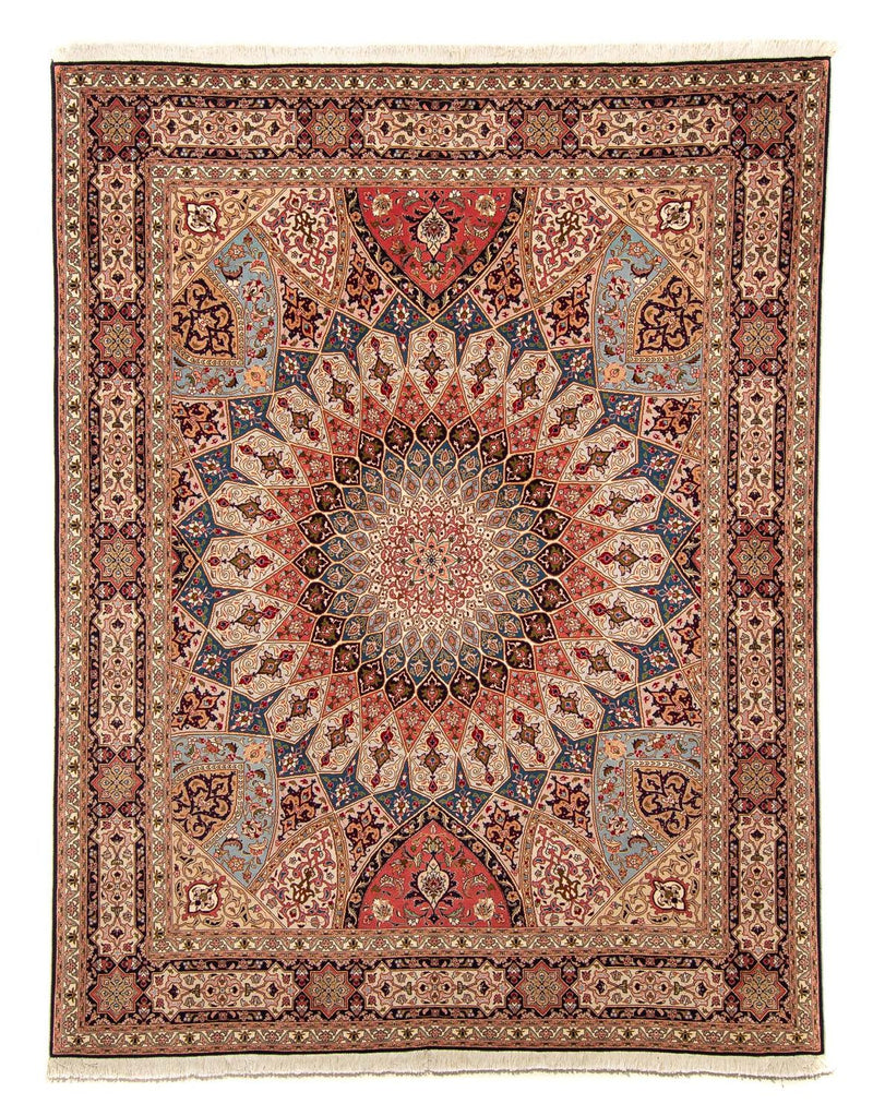Persisk tæppe - Tabriz - Royal - 255 x 204 cm - flerfarvet