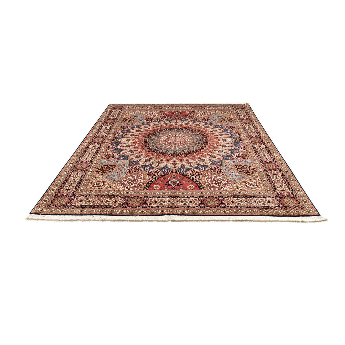 Persisk tæppe - Tabriz - Royal - 255 x 204 cm - flerfarvet