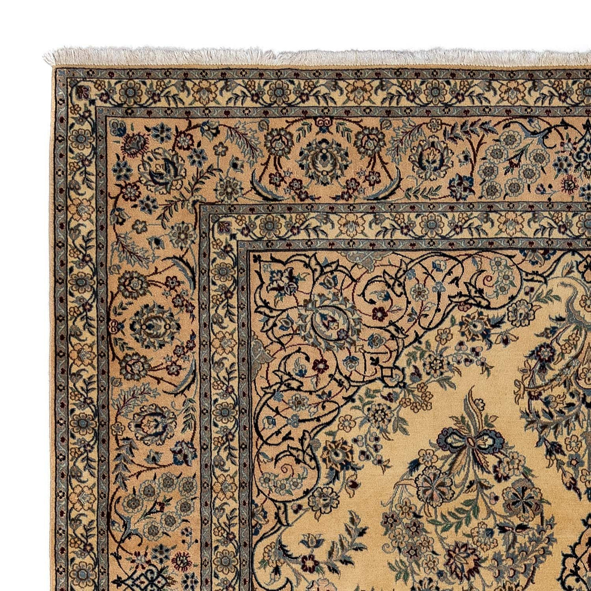 Persisk tæppe - Nain - Royal - 348 x 250 cm - beige