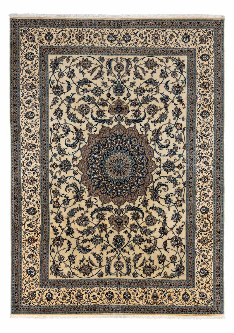 Persisk tæppe - Nain - Royal - 346 x 250 cm - beige