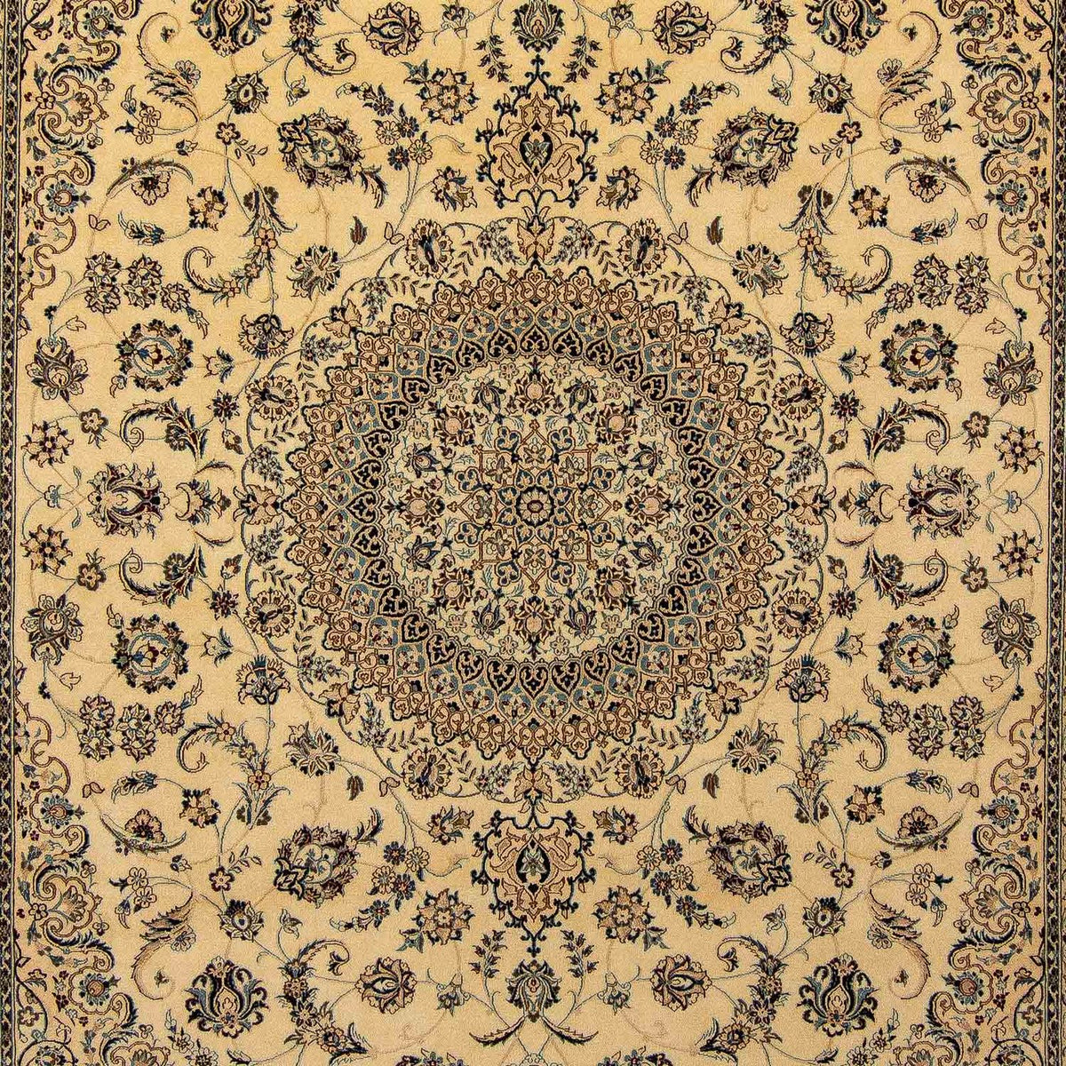 Persisk tæppe - Nain - Royal - 408 x 302 cm - beige