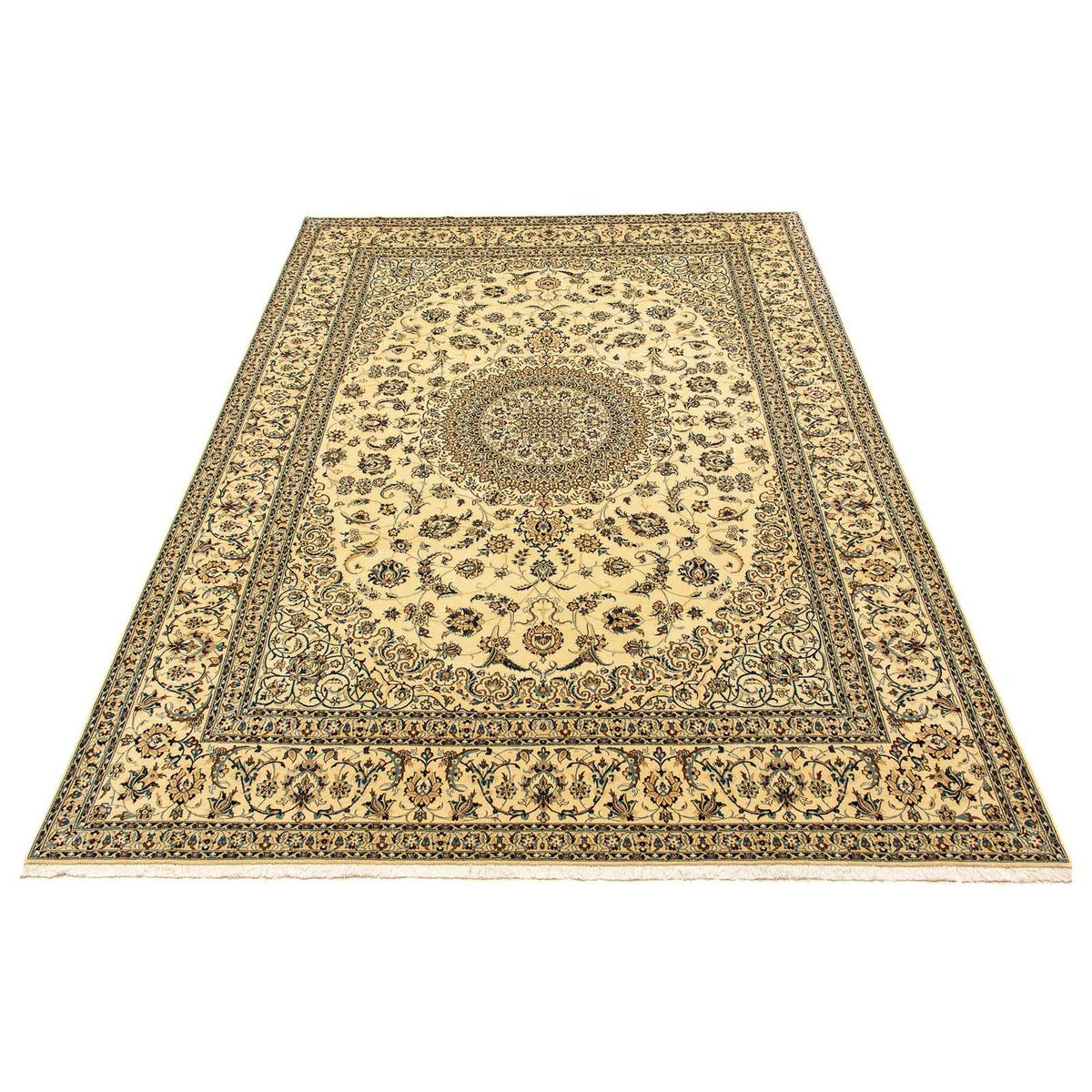 Persisk tæppe - Nain - Royal - 408 x 302 cm - beige