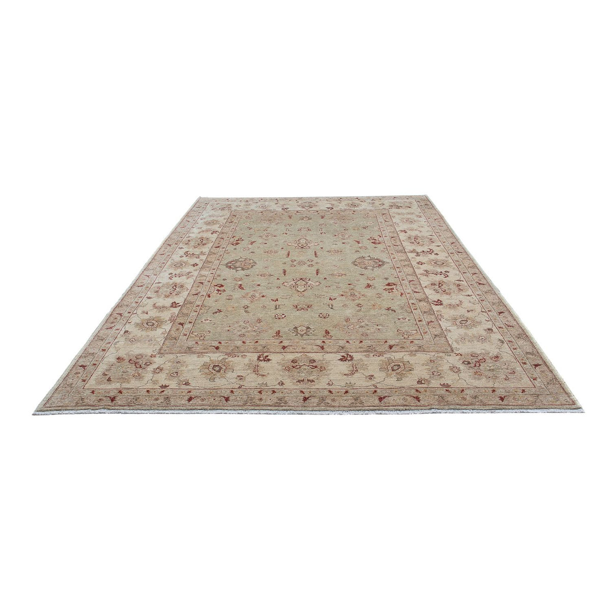 Ziegler Carpet - 368 x 279 cm - lys beige