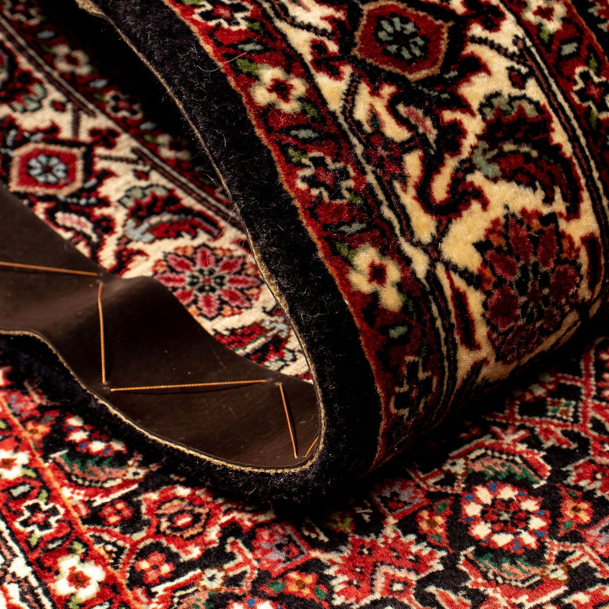 Løber Persisk tæppe - Bijar - 292 x 80 cm - flerfarvet