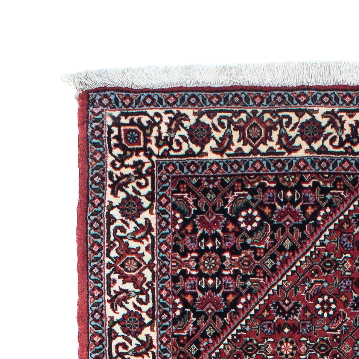 Løber Persisk tæppe - Bijar - 213 x 75 cm - mørkeblå