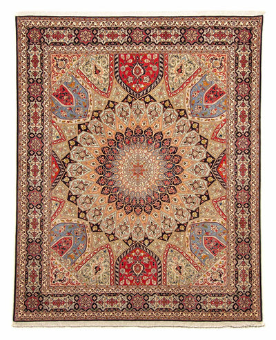 Tabriz - 50 Raj Tæppe 204x250cm - Persisk tæppe